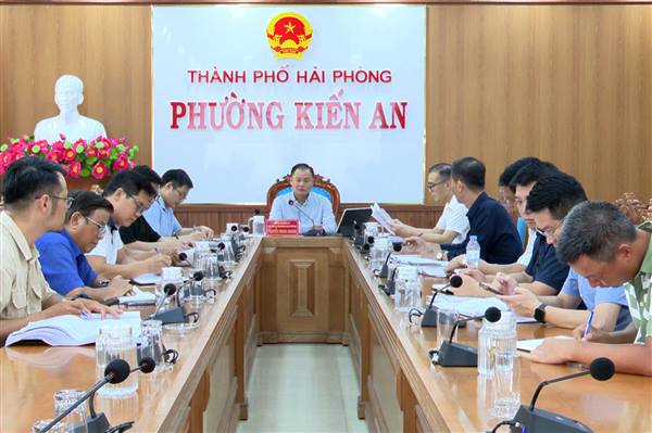 Phường Kiến An đẩy nhanh tiến độ triển khai thực hiện các dự án trên địa bàn