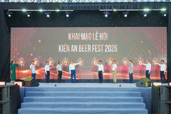 Khai mạc Lễ hội Kien An Beer Fest 2026