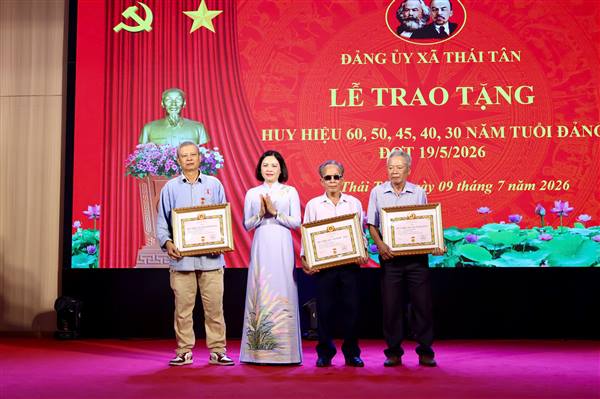 Đảng ủy xã Thái Tân tạo chuyển biến tích cực trong xây dựng Đảng và phát triển kinh tế - xã hội 