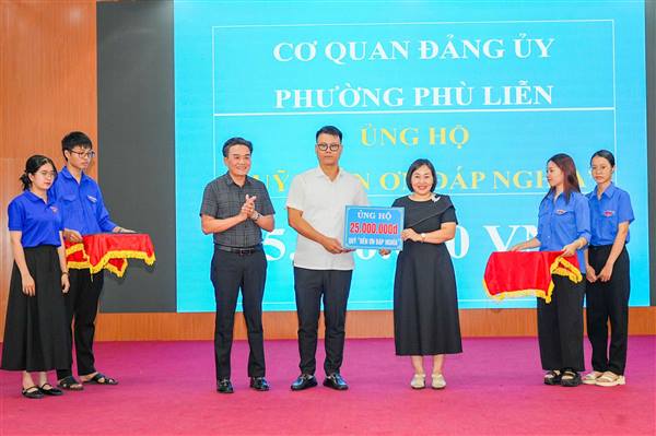 Phường Phù Liễn phát động ủng hộ Quỹ “Đền ơn đáp nghĩa” năm 2026