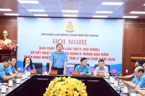 6 tháng đầu năm, thành lập mới gần 500 Công đoàn cơ sở và kết nạp hơn 45.000 đoàn viên