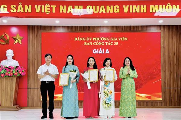 Đảng ủy phường Gia Viên tổng kết và trao giải Cuộc thi chính luận về bảo vệ nền tảng tư tưởng của Đảng năm 2026