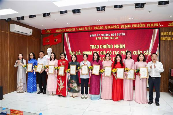 Đảng ủy Phường Ngô Quyền tổng kết Cuộc thi chính luận và sơ kết công tác Ban Công tác 35