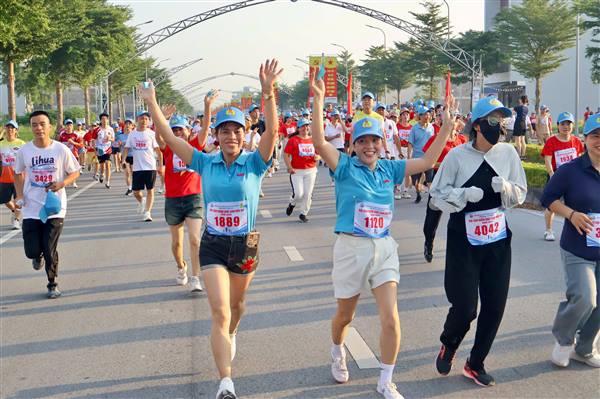 Sôi nổi Giải chạy “Những bước chân khỏe đẹp” năm 2026 tại xã Nam Sách