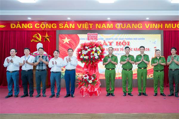 Phường Ngô Quyền sôi nổi tổ chức Ngày hội “Toàn dân bảo vệ an ninh Tổ quốc” năm 2026