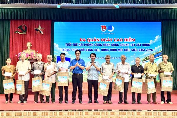 Tuổi trẻ Hải Phòng chung tay xây dựng nông thôn mới nâng cao, nông thôn mới kiểu mẫu