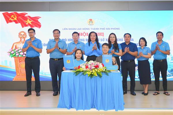 Ra mắt mô hình “Công đoàn cơ sở xã hội chủ nghĩa” tại Công ty TNHH điện tử Tongwei Việt Nam