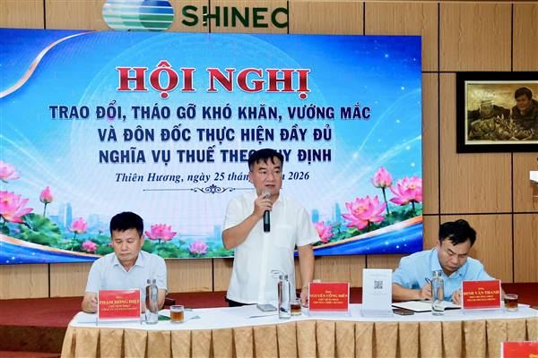 Phường Thiên Hương chủ động tháo gỡ vướng mắc, thúc đẩy sản xuất, tăng thu ngân sách