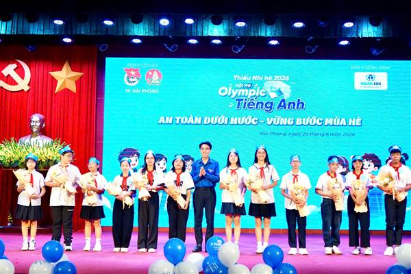 Chung kết hội thi Olympic tiếng Anh thiếu nhi hè 2026