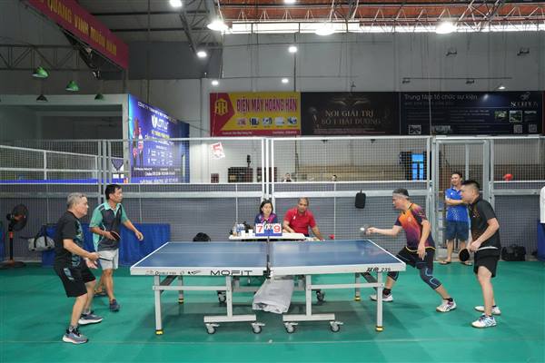 Phường Hải Dương tổ chức Giải Bóng bàn các Tổ dân phố, Câu lạc bộ năm 2026