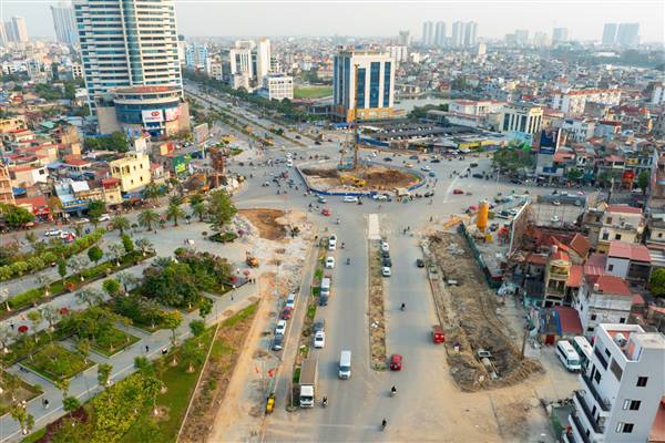 Phân luồng giao thông tạm thời tại khu vực Ngã 6 Lạc Viên và các tuyến đường lân cận phục vụ thi công Dự án cầu Nguyễn Trãi từ ngày 1/9/2026
