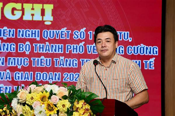 Phường Dương Kinh quyết tâm thực hiện mục tiêu tăng trưởng kinh tế GRDP 6 tháng cuối năm và giai đoạn 2026 - 2030