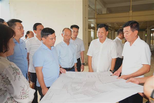 Phó Chủ tịch UBND thành phố Lê Trung Kiên kiểm tra, tháo gỡ vướng mắc, thúc đẩy tiến độ 6 dự án trên địa bàn thành phố