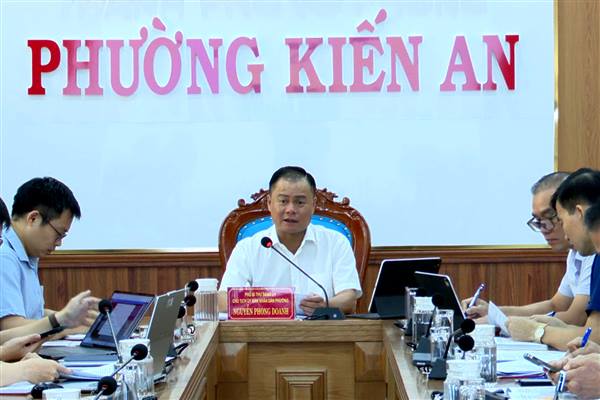 Phường Kiến An đẩy nhanh giải phóng mặt bằng, thúc đẩy tiến độ các dự án đầu tư công