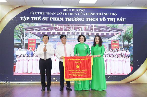 Phường An Biên biểu dương, khen thưởng các tập thể, cá nhân có thành tích xuất sắc trong năm học 2025 - 2026