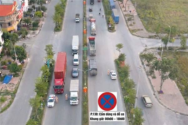 Điều chỉnh thời gian cấm dừng, đỗ xe trên Quốc lộ 37 qua phường Trần Hưng Đạo