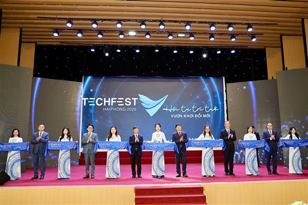 Khai mạc Techfest Hải Phòng 2026: Hội tụ trí tuệ - Vươn khơi đổi mới