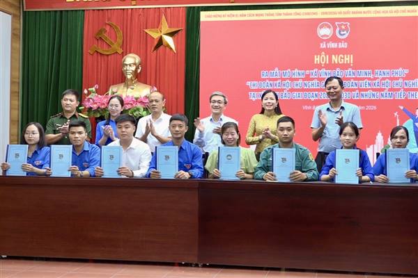 Xã Vĩnh Bảo khởi động hai mô hình trọng điểm giai đoạn 2026 - 2030