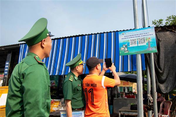 Dấu ấn chuyển đổi số của Bộ đội Biên phòng Hải Phòng với mô hình “QR kép”