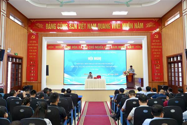 Phường Thành Đông đối thoại, tháo gỡ khó khăn cho doanh nghiệp, hợp tác xã, hộ kinh doanh