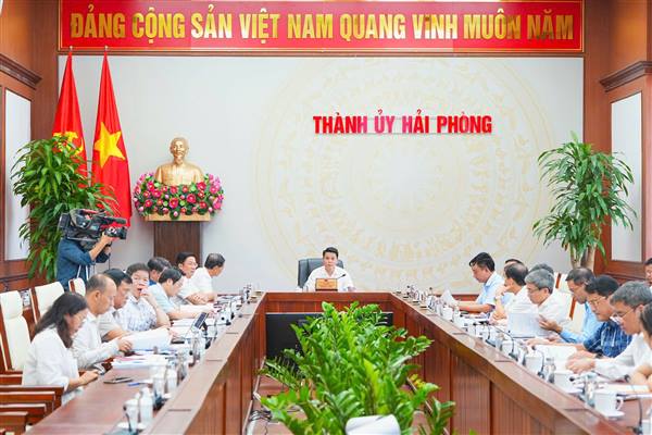 Thường trực Thành ủy họp, nghe báo cáo, cho ý kiến về một số nội dung theo Quy chế làm việc