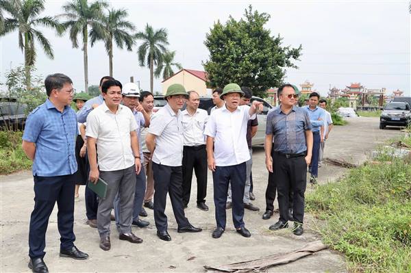 Phấn đấu hoàn thành GPMB Dự án đường sắt Lào Cai - Hà Nội - Hải Phòng đoạn qua phía Đông thành phố trong tháng 9/2026
