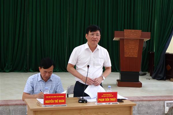 Xã Kiến Minh triển khai thu hồi đất phục vụ Dự án đường sắt Lào Cai - Hà Nội - Hải Phòng