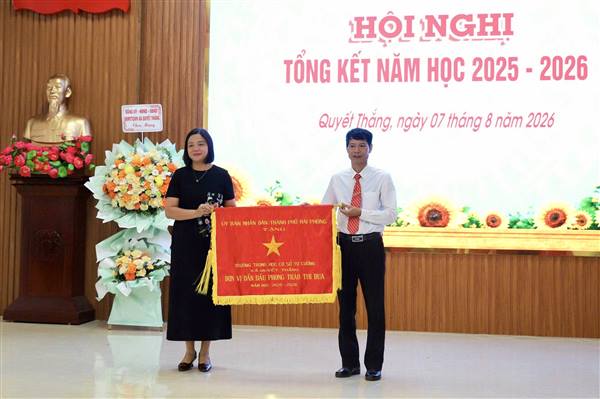Xã Quyết Thắng: Nâng cao chất lượng giáo dục, tạo động lực cho năm học mới