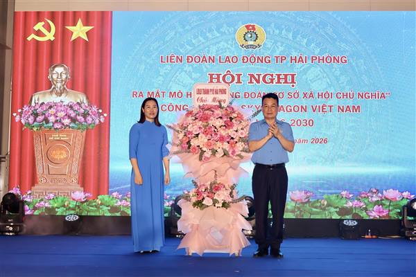 Ra mắt mô hình “Công đoàn cơ sở xã hội chủ nghĩa” tại Công ty TNHH Sky Dragon Việt Nam