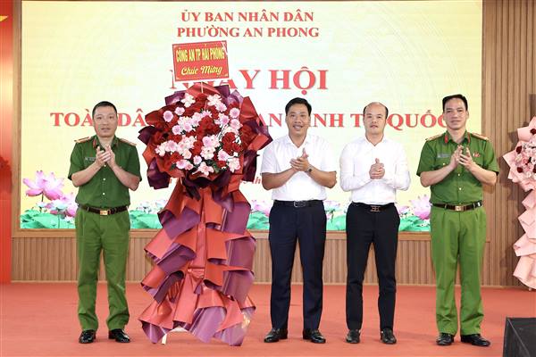 Phường An Phong tổ chức “Ngày hội toàn dân bảo vệ an ninh Tổ quốc” năm 2026