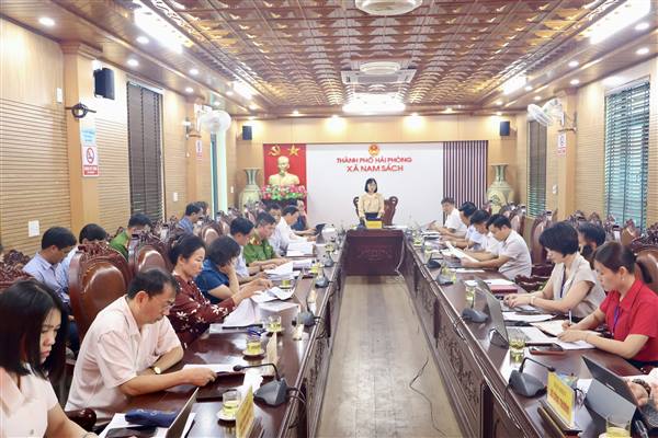 Đoàn Đại biểu Quốc hội thành phố giám sát chuyên đề an toàn thực phẩm tại xã Nam Sách