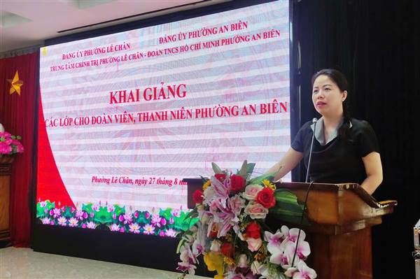 Phường An Biên bồi dưỡng, nâng cao nhận thức chính trị cho đoàn viên, thanh niên