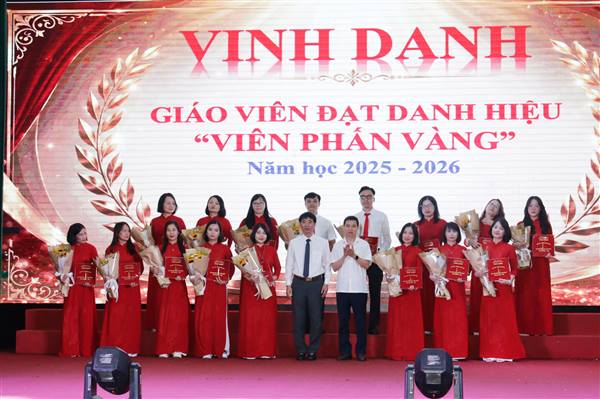 Trường THCS Trần Phú (Phường Lê Chân) biểu dương giáo viên giỏi, học sinh giỏi, năm học 2025 - 2026