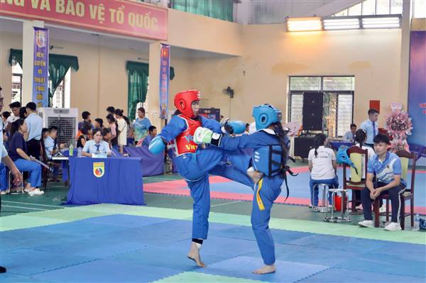 Gần 700 vận động viên tranh tài tại Giải Vovinam phường Tứ Minh mở rộng lần thứ II năm 2026