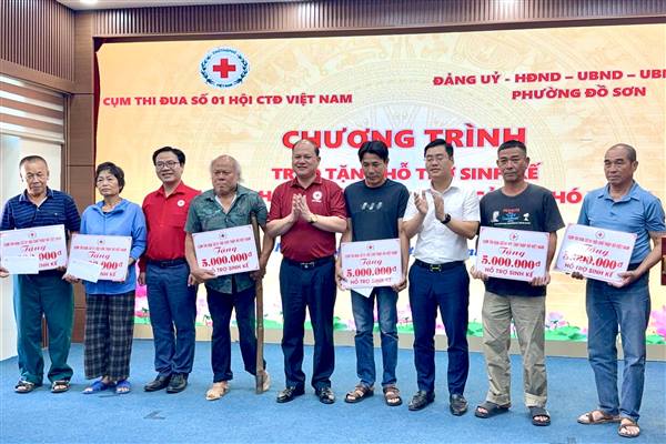 Cụm Thi đua số 01 Hội Chữ thập đỏ Việt Nam triển khai nhiệm vụ các tháng cuối năm