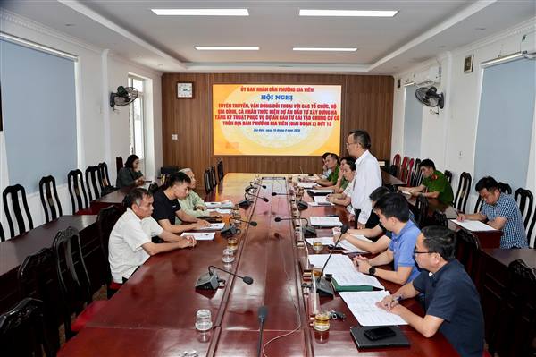 Phường Gia Viên quyết liệt các giải pháp, phấn đấu hoàn thành giải phóng mặt bằng Dự án cải tạo chung cư cũ Đồng Quốc Bình trong tháng 9/2026