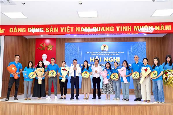 Công đoàn phường Gia Viên công bố thành lập Công đoàn cơ sở và tập huấn kỹ năng Thỏa ước lao động tập thể năm 2026