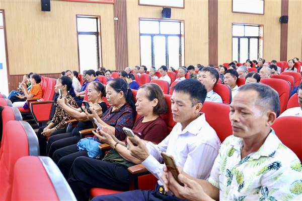 Xã An Lão triển khai vận hành Cổng Mặt trận số 24/7