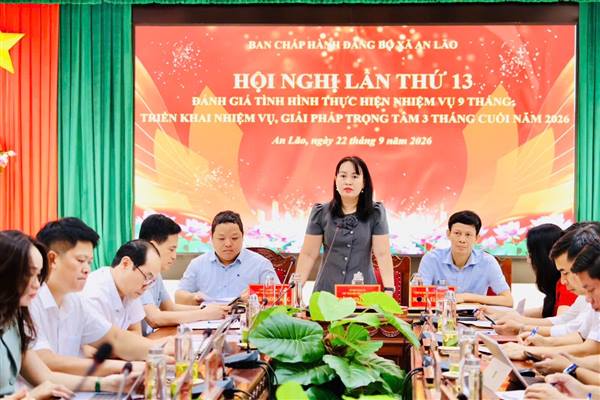 Xã An Lão thu ngân sách 9 tháng vượt gần 20% dự toán năm 2026