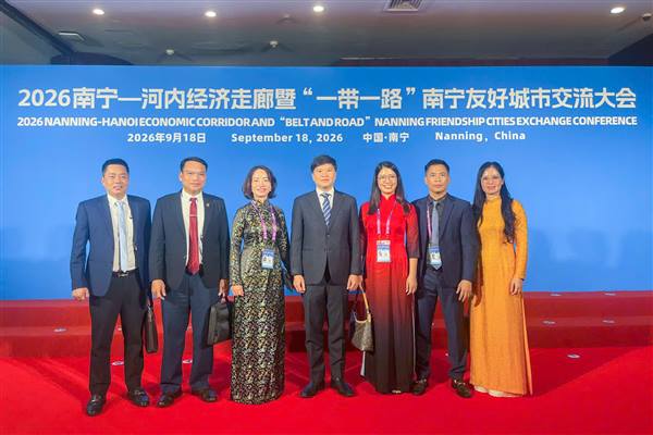 Đoàn đại biểu thành phố Hải Phòng tham dự các hoạt động giao lưu, kết nối tại CAEXPO 2026