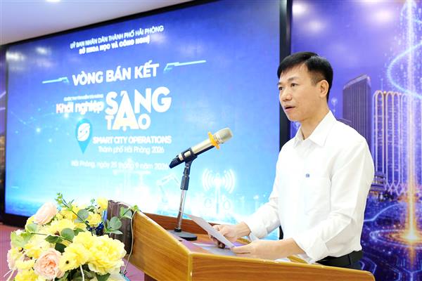 Khai mạc Vòng bán kết Cuộc thi Tìm kiếm tài năng khởi nghiệp sáng tạo thành phố Hải Phòng năm 2026