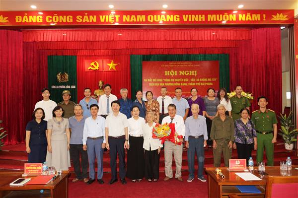 Phường Hồng Bàng triển khai Kế hoạch và ra mắt mô hình “Dòng họ Nguyễn Đức - Văn - Bá không ma túy”