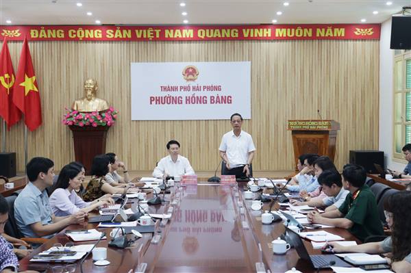 Phường Hồng Bàng tập trung triển khai thực hiện toàn diện các mục tiêu, chỉ tiêu kế hoạch, chương trình công tác năm 2026