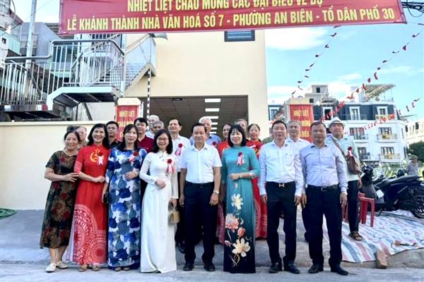 Phường An Biên khánh thành và đưa vào sử dụng công trình Nhà văn hóa chào mừng Quốc khánh 2/9