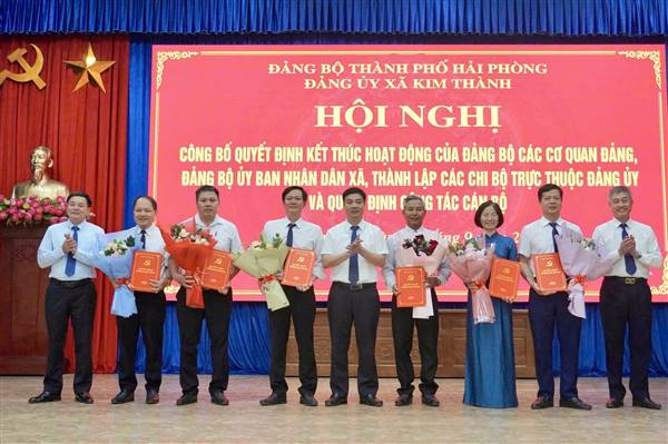Đảng ủy xã Kim Thành kiện toàn tổ chức, nâng cao hiệu quả lãnh đạo, chỉ đạo