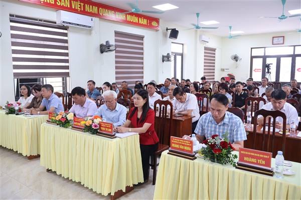 Trưởng Ban Nội chính Thành ủy Nguyễn Đình Chuyến dự sinh hoạt Chi bộ TDP Hải Hòa, phường Dương Kinh