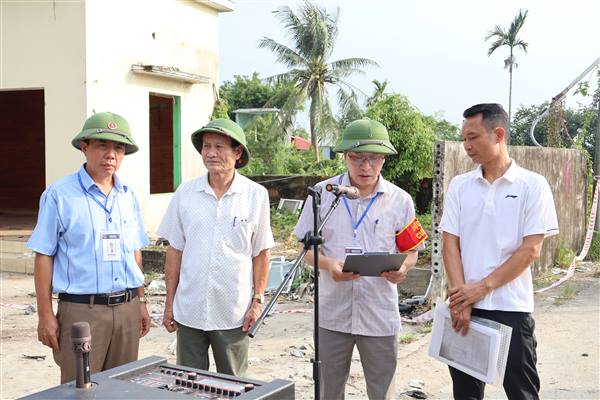 Phường Hưng Đạo hoàn thành giải phóng mặt bằng thực hiện dự án đầu tư xây dựng đường vành đai 2 tuyến Tân Vũ - Hưng Đạo - đường Bùi Viện đoạn qua địa bàn