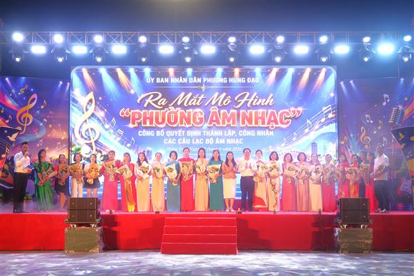 Phường Hưng Đạo ra mắt mô hình “Phường Âm nhạc” nhằm đưa âm nhạc trở thành nhịp thở đời sống thường nhật trên địa bàn