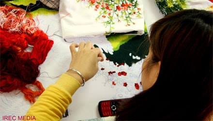 
Preserving traditional embroidery crafts