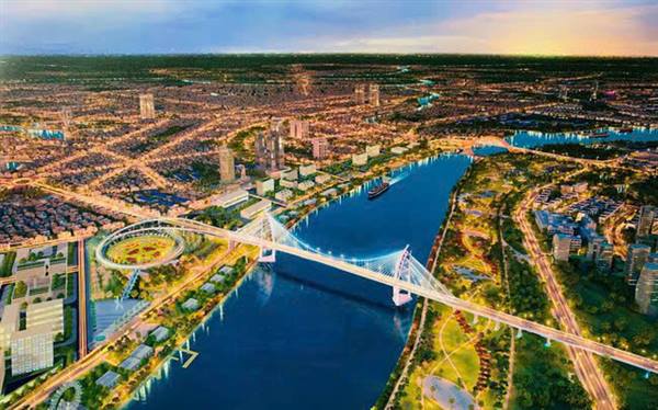 
Land clearance for Nguyen Trai bridge construction investment project